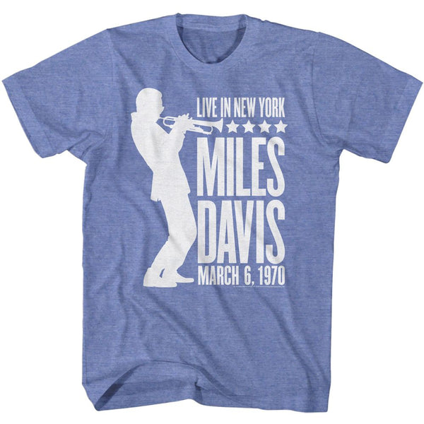 MILES DAVIS Eye-Catching T-Shirt, Silhouette