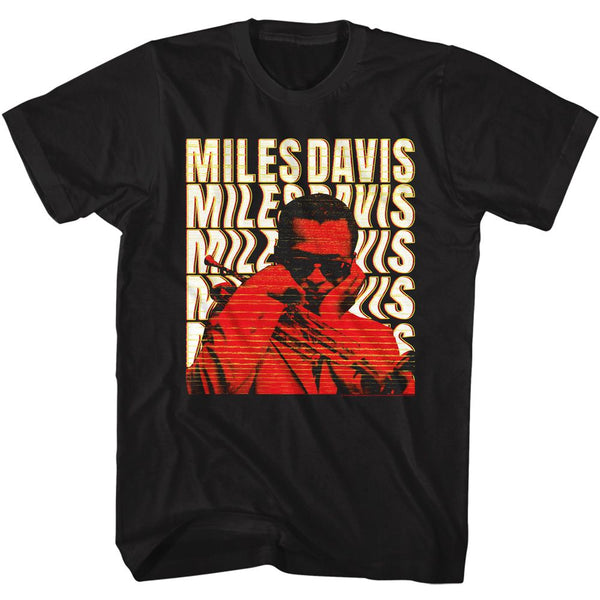 MILES DAVIS Eye-Catching T-Shirt, Warped