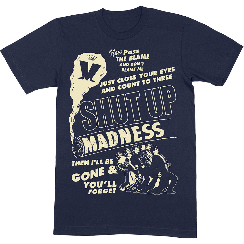 MADNESS Attractive T-Shirt, Shut Up