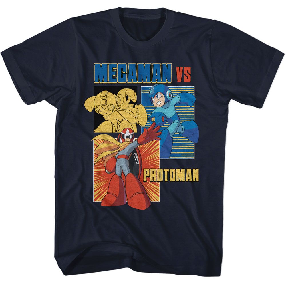 MEGA MAN Unisex T-Shirt, Vs Protoman