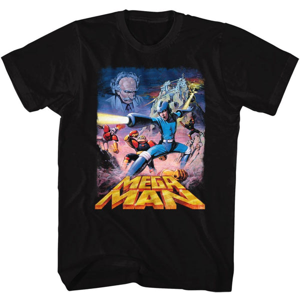 MEGA MAN Brave T-Shirt, Postery Megaman