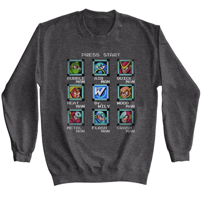 MEGA MAN Premium Sweatshirt, Stage Select