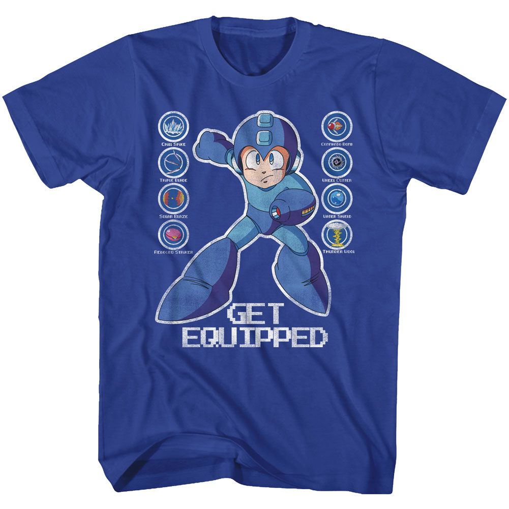 MEGA MAN Brave T-Shirt, Get Equipped