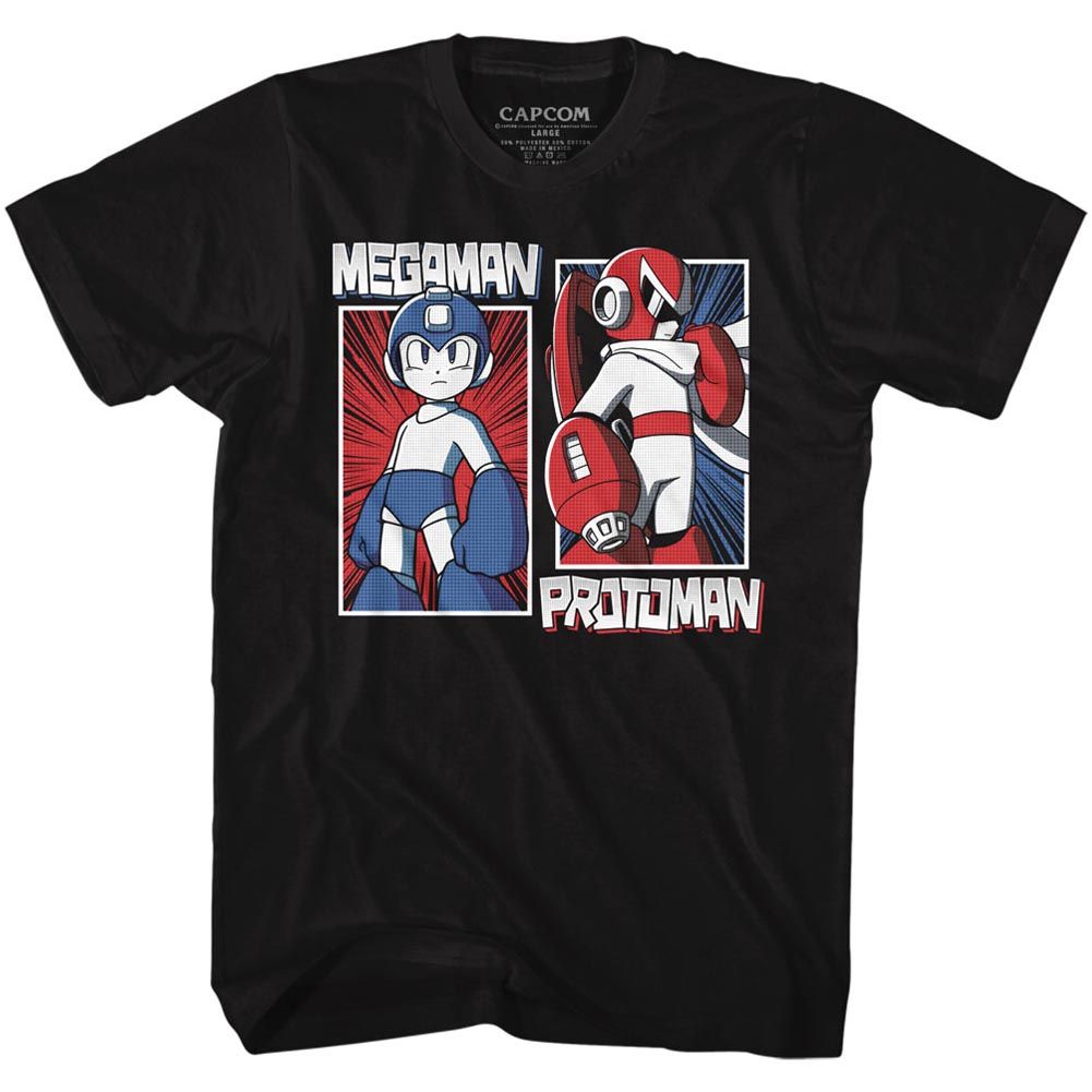 MEGA MAN Brave T-Shirt, Rock &amp; Blues