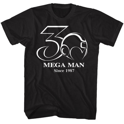 MEGA MAN Brave T-Shirt, 30Th Bw