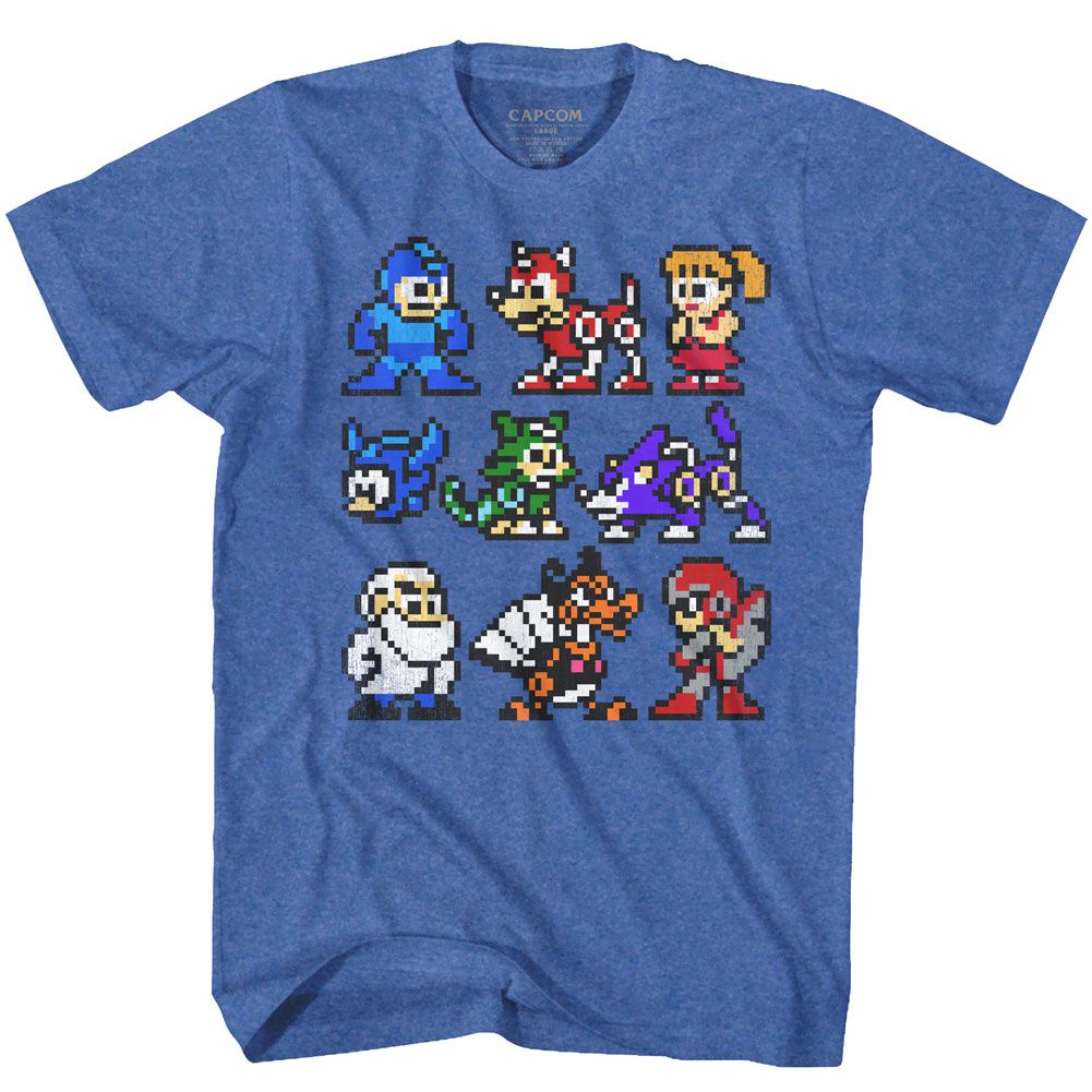 MEGA MAN Brave T-Shirt, The Cast