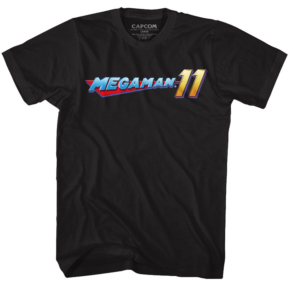 MEGA MAN Brave T-Shirt, Mega Logo