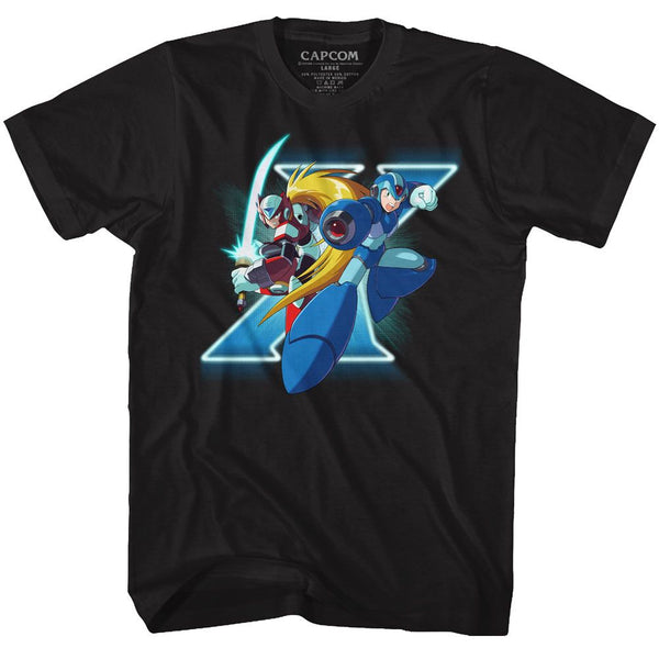 MEGA MAN Brave T-Shirt, X And Zero