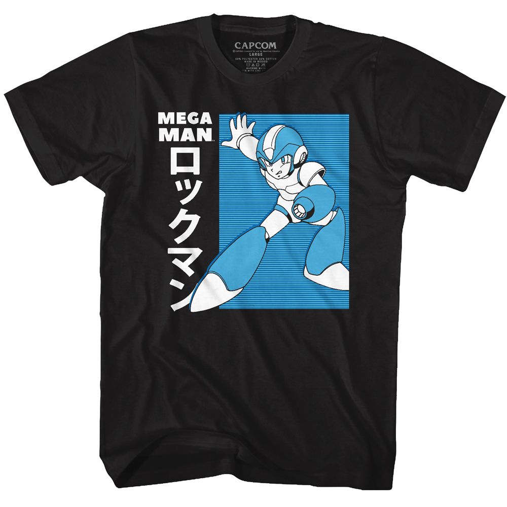 MEGA MAN Brave T-Shirt, Mega Man Jpn