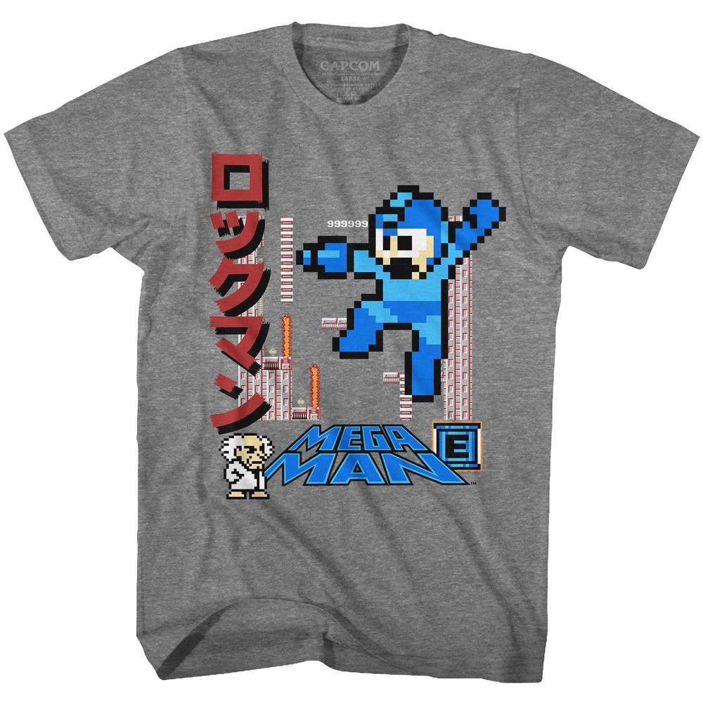 MEGA MAN Brave T-Shirt, Mega Mega Man