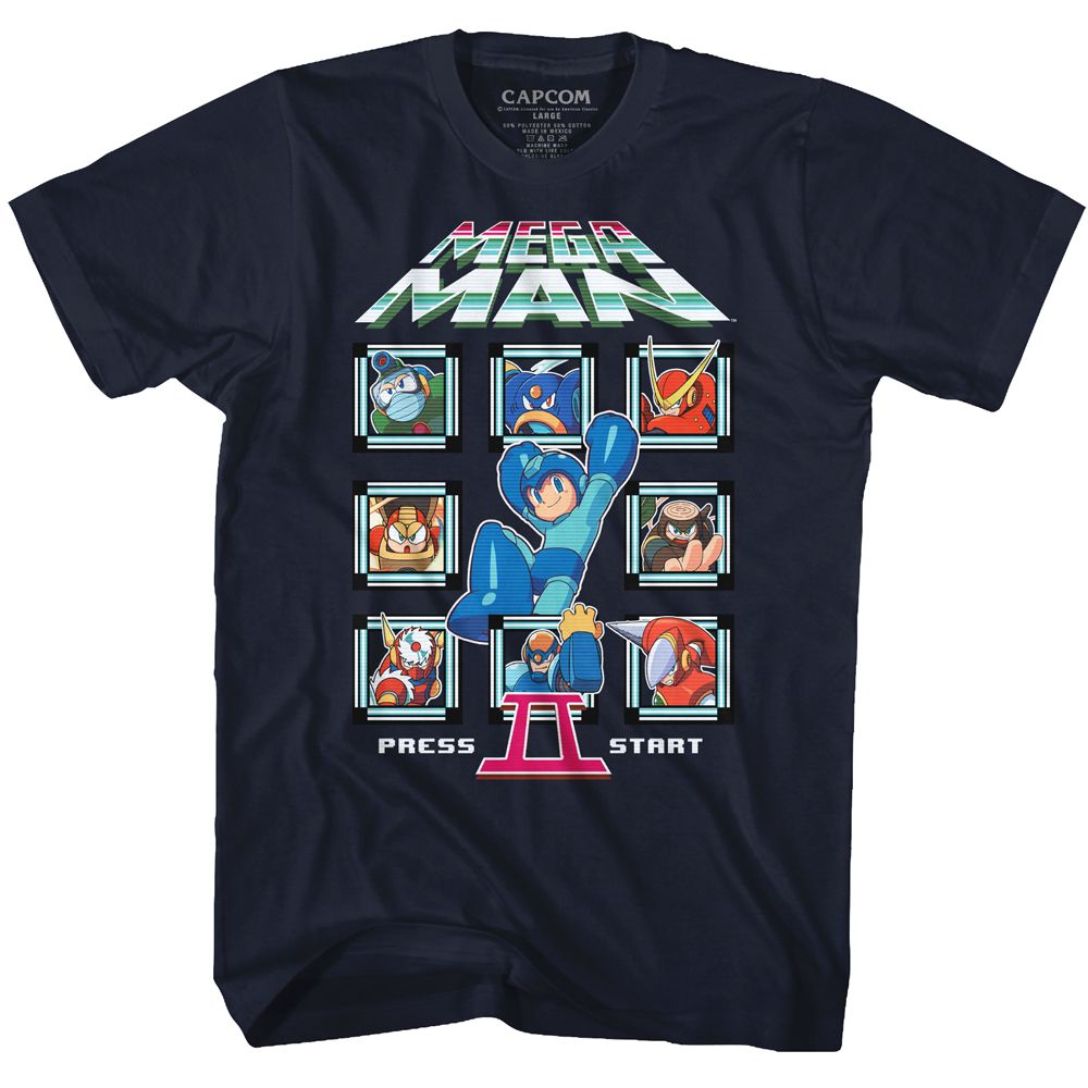 MEGA MAN Brave T-Shirt, Mm2 Crew