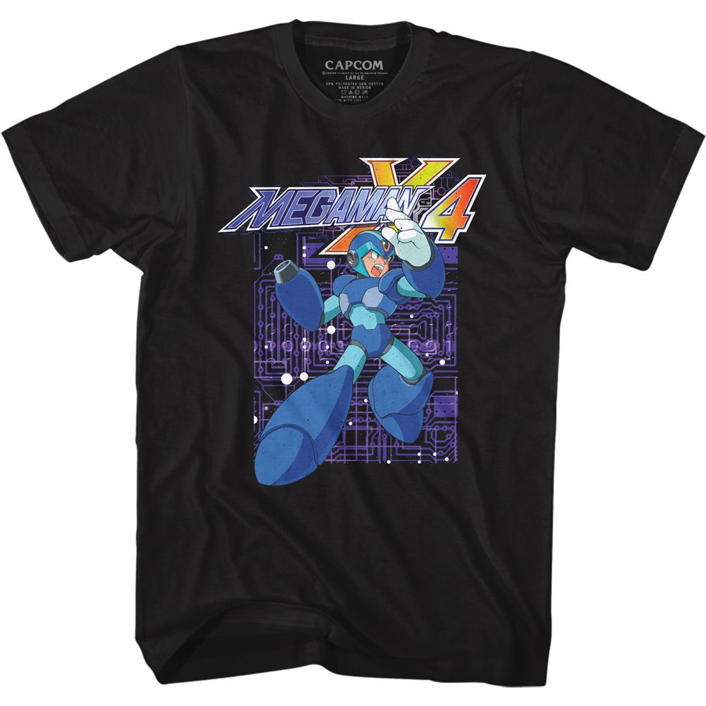 MEGA MAN Brave T-Shirt, Megaman X4 Digital