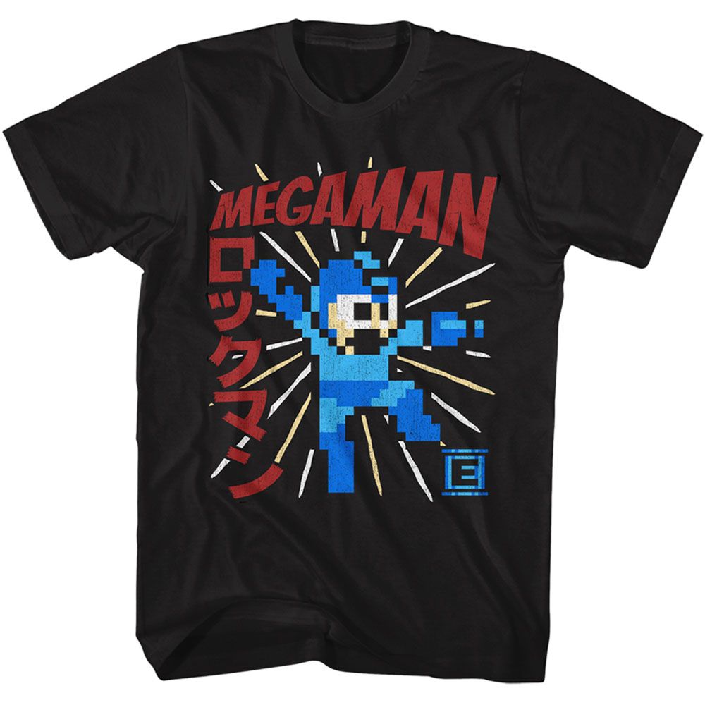 MEGA MAN  Brave T-Shirt , Megaman Energy Booster 