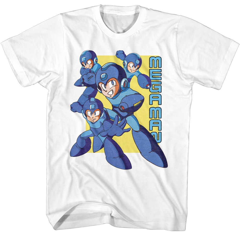 MEGA MAN Brave T-Shirt, Multiple Poses