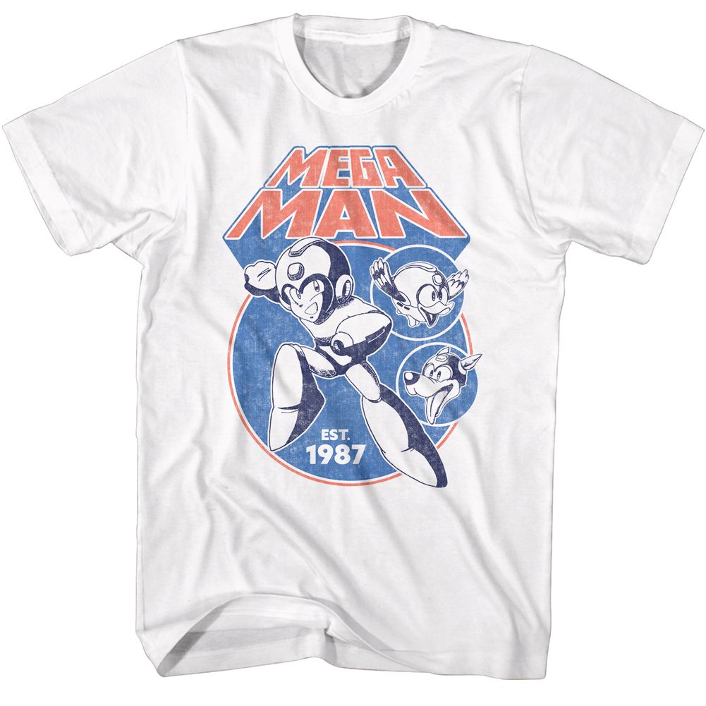 MEGA MAN Brave T-Shirt, Mega Circles