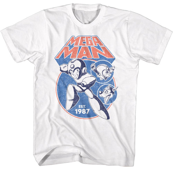 MEGA MAN Brave T-Shirt, Mega Circles
