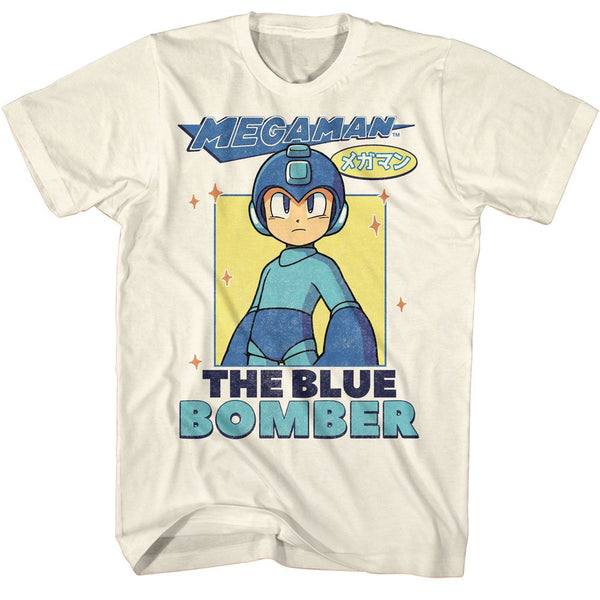 MEGA MAN Brave T-Shirt, The Blue Bomber