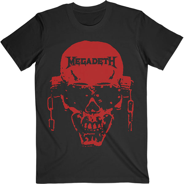 MEGADETH Attractive T-Shirt, Vic Hi-contrast Red