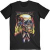 MEGADETH Attractive T-Shirt, Flaming Vic