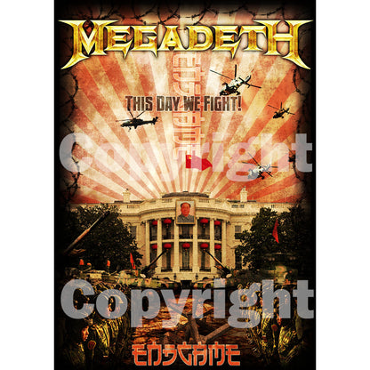 MEGADETH Attractive T-Shirt, China Whitehouse