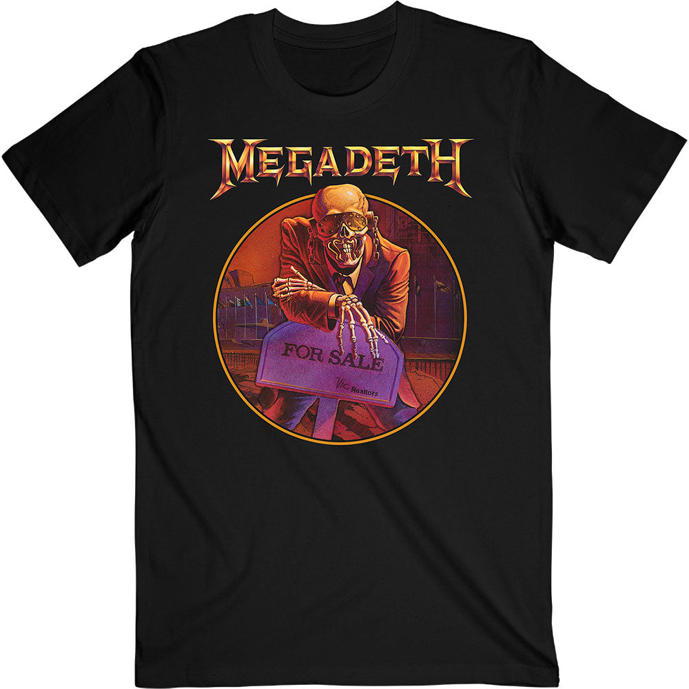 MEGADETH Attractive T-Shirt, Peace Sells… Track List