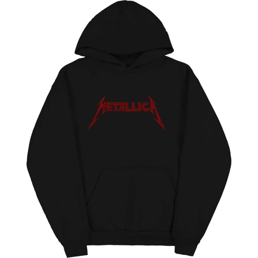 METALLICA Attractive Hoodie, 40th Anniversary Songs Logo