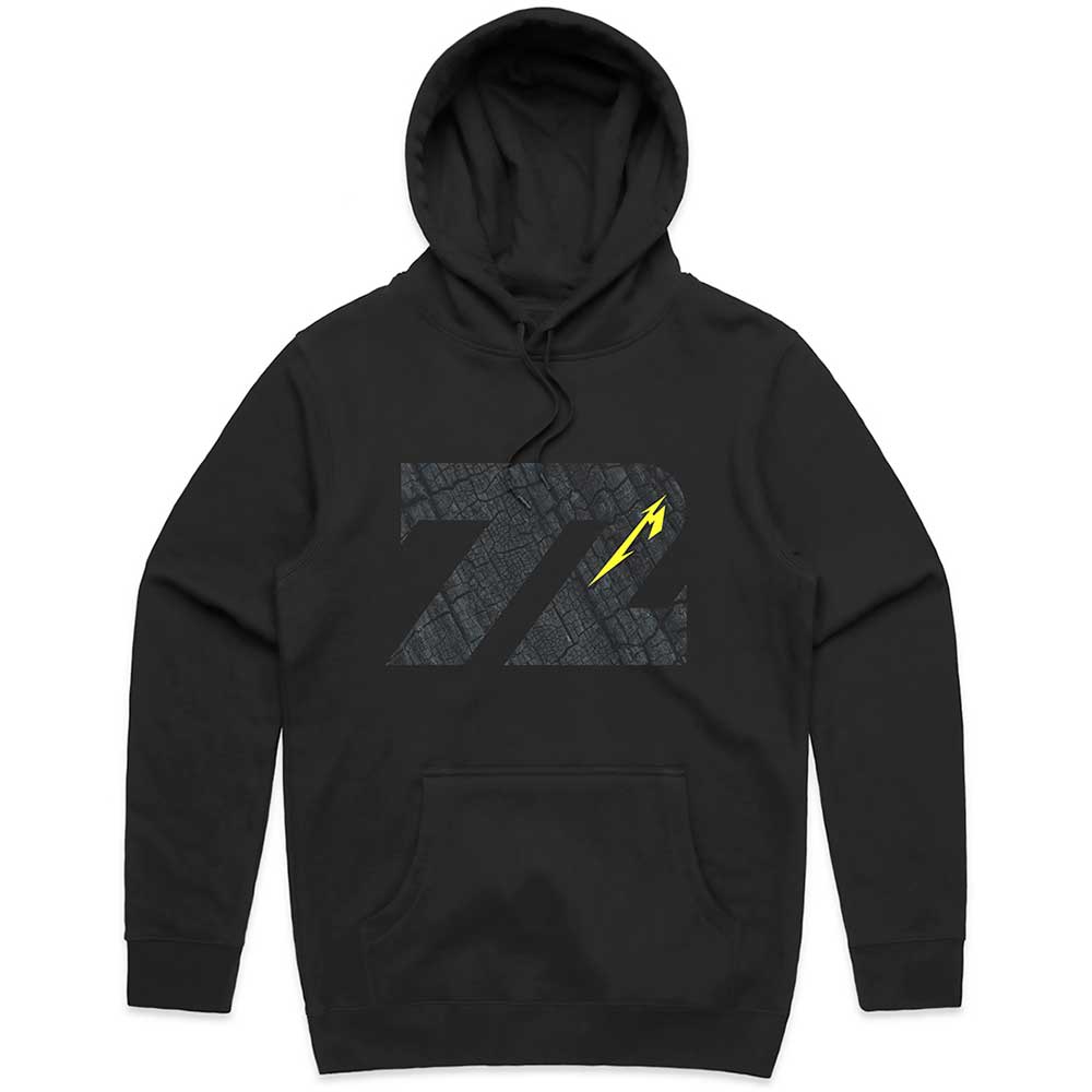 METALLICA Attractive Hoodie,72 Seasons Charred Logo