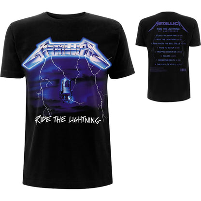 METALLICA Attractive T-Shirt, Ride the Lightning Tracks