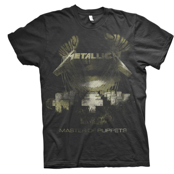 METALLICA  Attractive T-Shirt, Master of Puppets Distressed