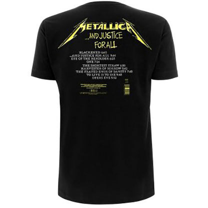 METALLICA Attractive T-Shirt, and Justice for All Tracks