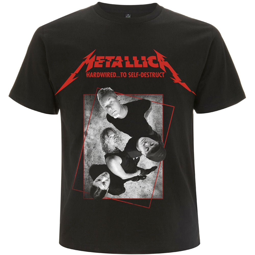 METALLICA Attractive T-Shirt, Hardwired Band Concrete