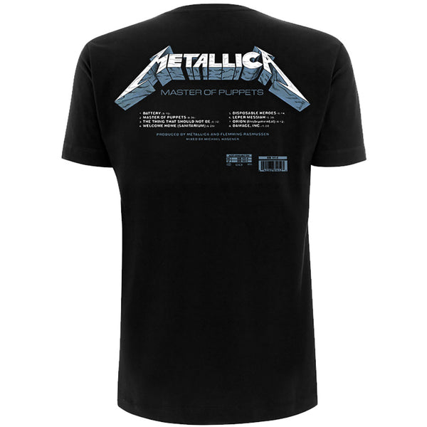 METALLICA  Attractive T-Shirt, Master of Puppets Tracks