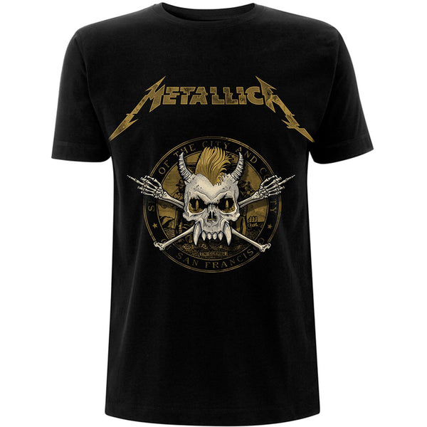 METALLICA Attractive T-Shirt, Scary Guy Seal