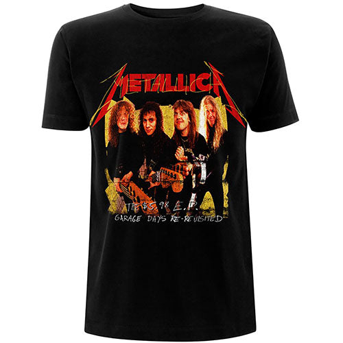 METALLICA Attractive T-Shirt, Garage Photo Yellow