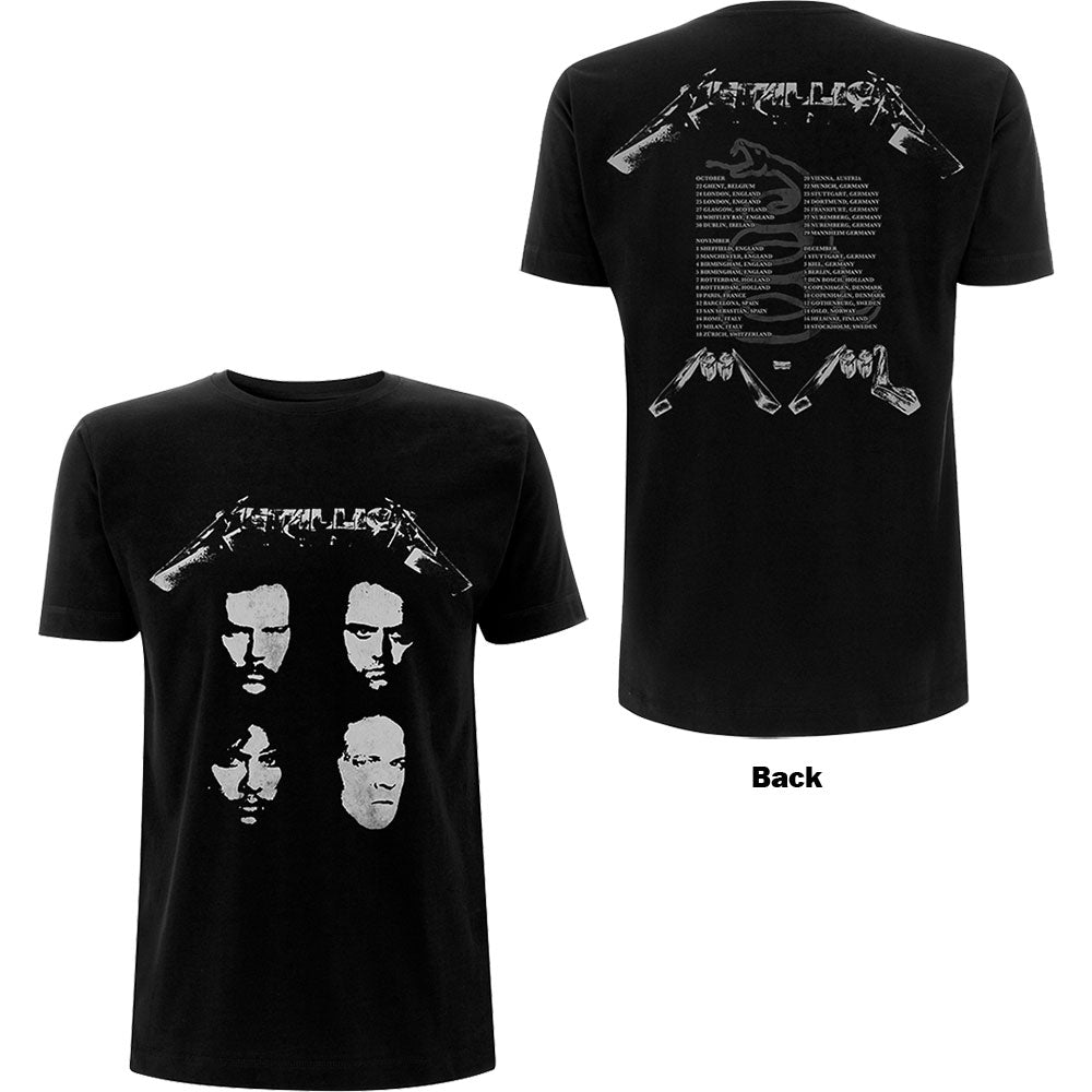 METALLICA Attractive T-Shirt, 4 Faces