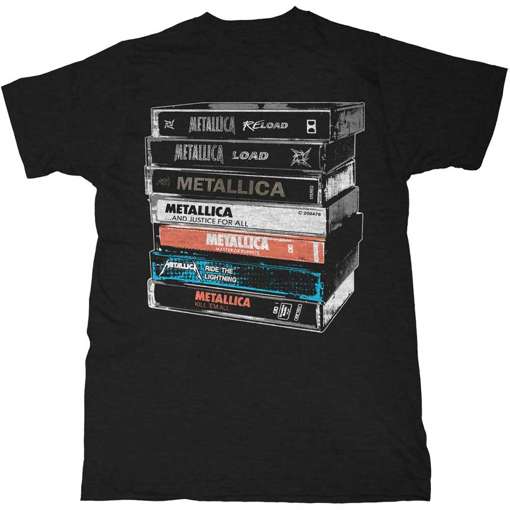 METALLICA Attractive T-Shirt, Cassette