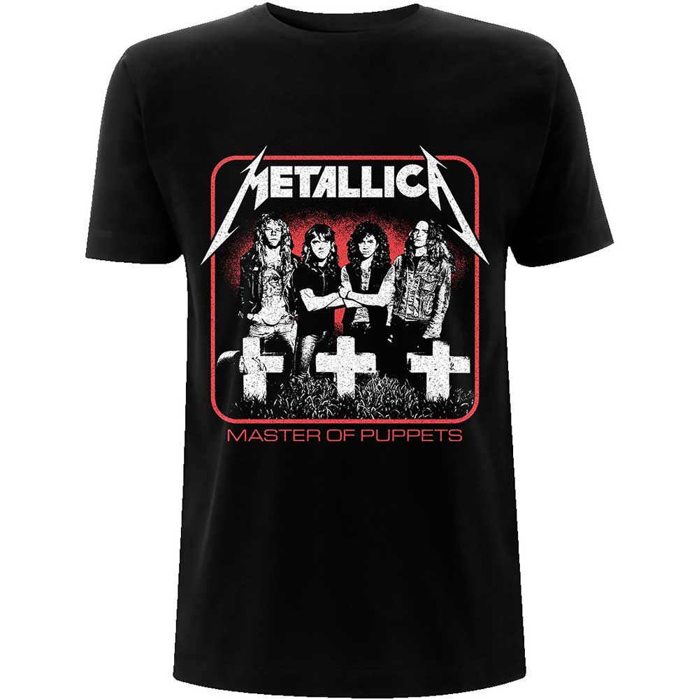 METALLICA Attractive T-Shirt, Vintage Master of Puppets Photo