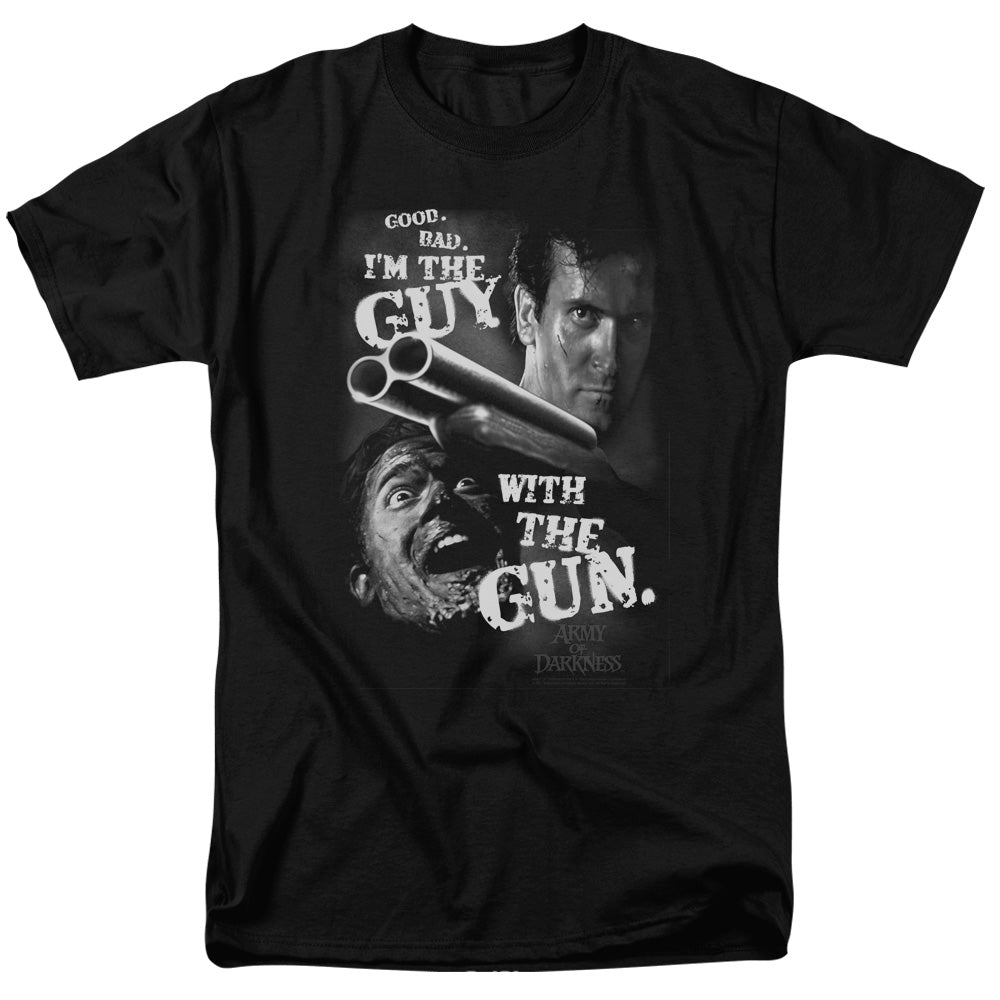 ARMY OF DARKNESS Terrific T-Shirt, Guy with the Gun