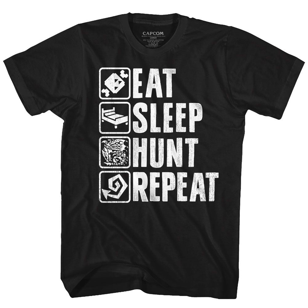 MONSTER HUNTER Brave T-Shirt, Hunt Repeat