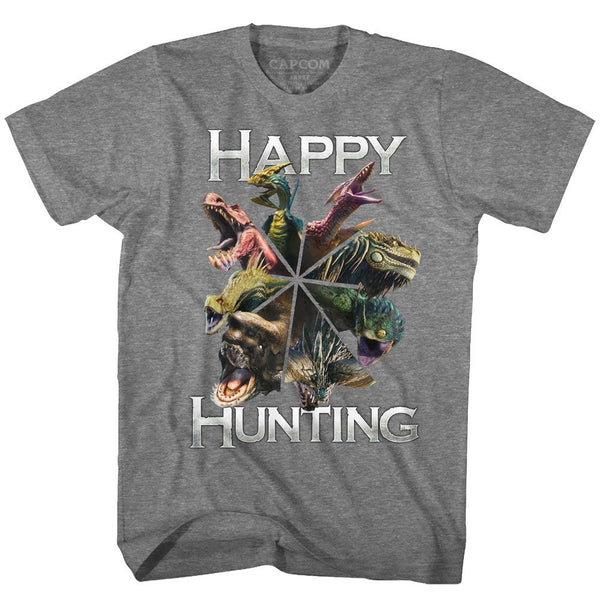 MONSTER HUNTER Brave T-Shirt, Happy Hunting