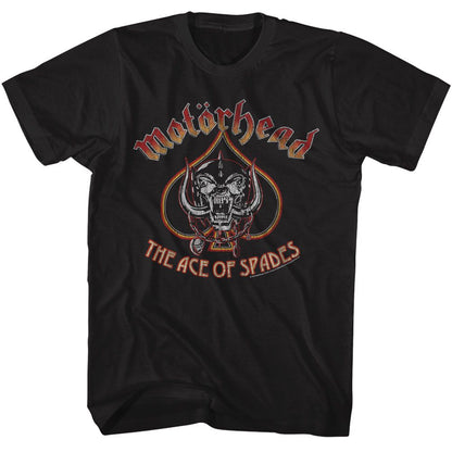 MOTORHEAD Eye-Catching T-Shirt, Snaggletooth and Spades