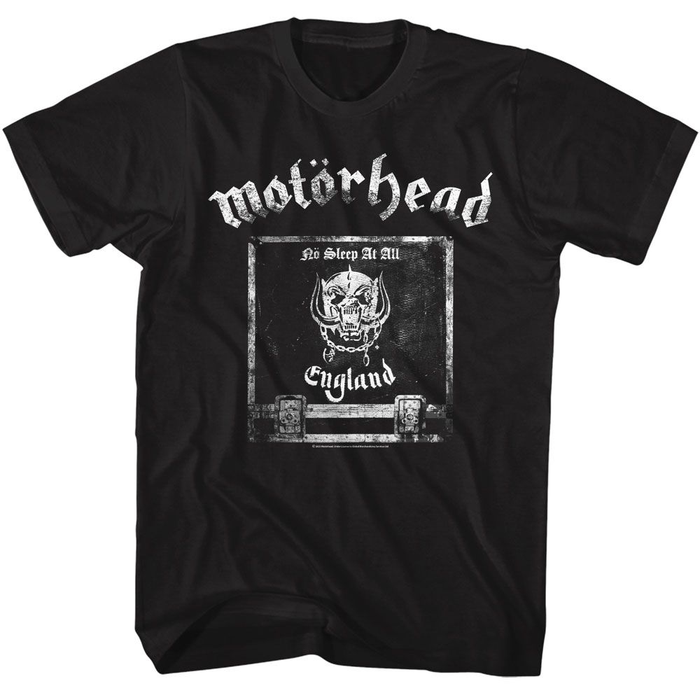 MOTORHEAD Eye-Catching T-Shirt, No Sleep at All