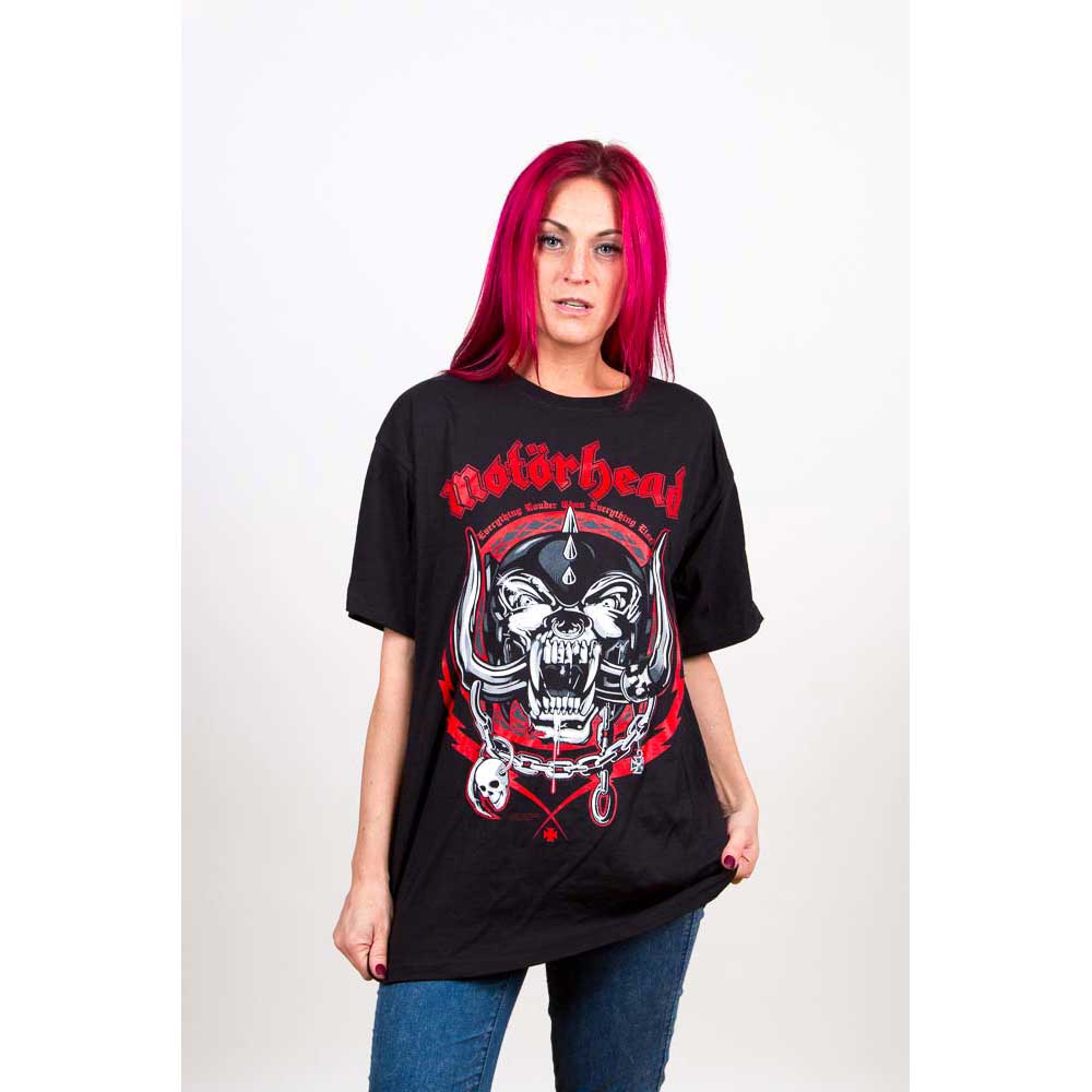 MOTORHEAD Attractive T-Shirt, Lightning Wreath