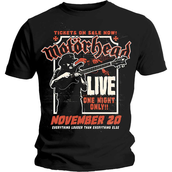 MOTORHEAD Attractive T-Shirt, Lemmy Firepower