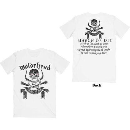 MOTORHEAD Attractive T-Shirt, March or Die