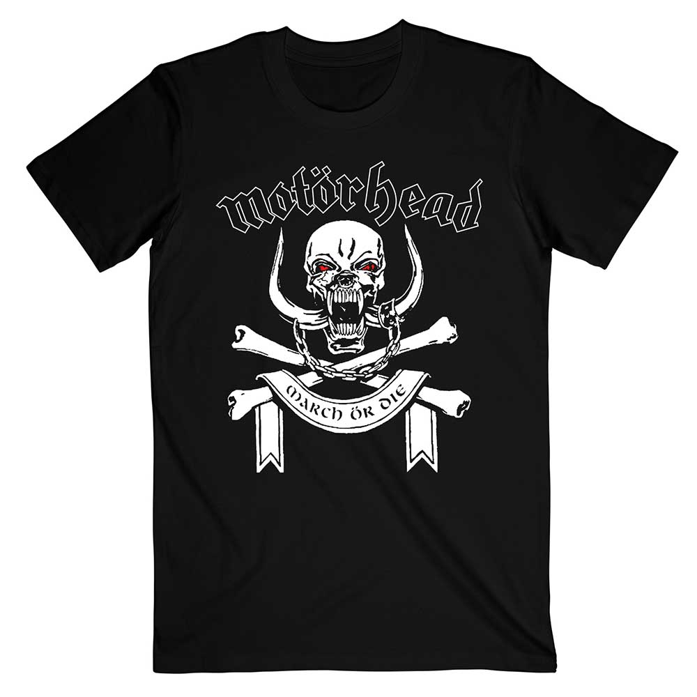 MOTORHEAD Attractive T-Shirt, March or Die Lyrics