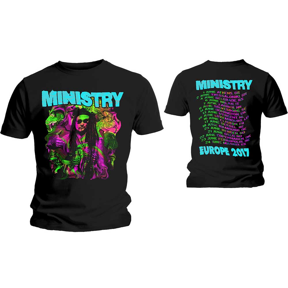 MINISTRY Attractive T-Shirt, Trippy Al