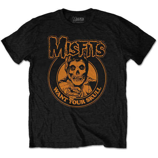 MISFITS Attractive T-Shirt, Want Your Skull