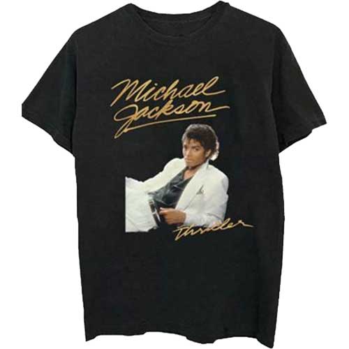 MICHAEL JACKSON Attractive T-Shirt, Thriller White Suit