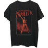 MICHAEL JACKSON Attractive T-Shirt, Thriller White Red Suit